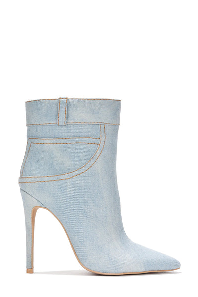 I'll Take Yo Man Booties (Light Blue)
