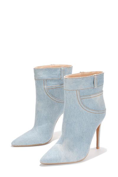 I'll Take Yo Man Booties (Light Blue)