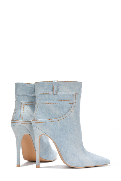 I'll Take Yo Man Booties (Light Blue)