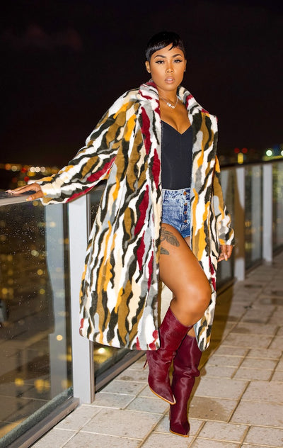 Social Status Fur Coat