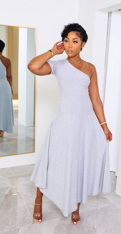 In Your Arms Dress (Grey)